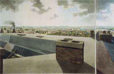 Panoramic view of London by Robert Barker
